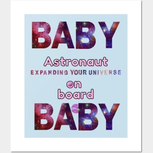 Baby Astronaut On Board Posters and Art